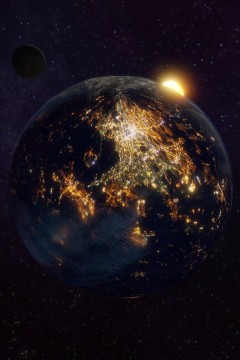 地球的夜晚